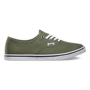 Olive green lo pro vans